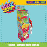 Kids Zone Plush Assortment Floor Display - 30 Pieces Per Retail Ready Display 88564 WHOLESALE