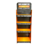 Merchandising Fixture - Hurricane Prep Corrugated Floor Display ONLY 986360 ROUGHNECK