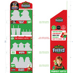 North Pole Fuzzies Yeti Gift Assortment Floor Display - 60 Pieces Per Retail Ready Display 88612 WHOLESALE