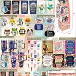 Heartfelt Sayings Gift Assortment Floor Display - 58 Pieces Per Retail Ready Display 88614 KIPP BROTHERS