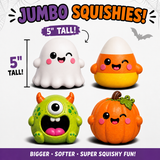 Fun Doh SquishZilla Jumbo Mash Monsters Squishy Toy - Store Surplus No Display - 6 Pieces Per Pack 26863L