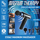 ITEM NUMBER 023362 MAGNUM MASSAGE GUN 3 PIECES PER PACK