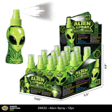 Air Freshener Alien Odor Spray - 12 Pieces Per Retail Ready Display 26632