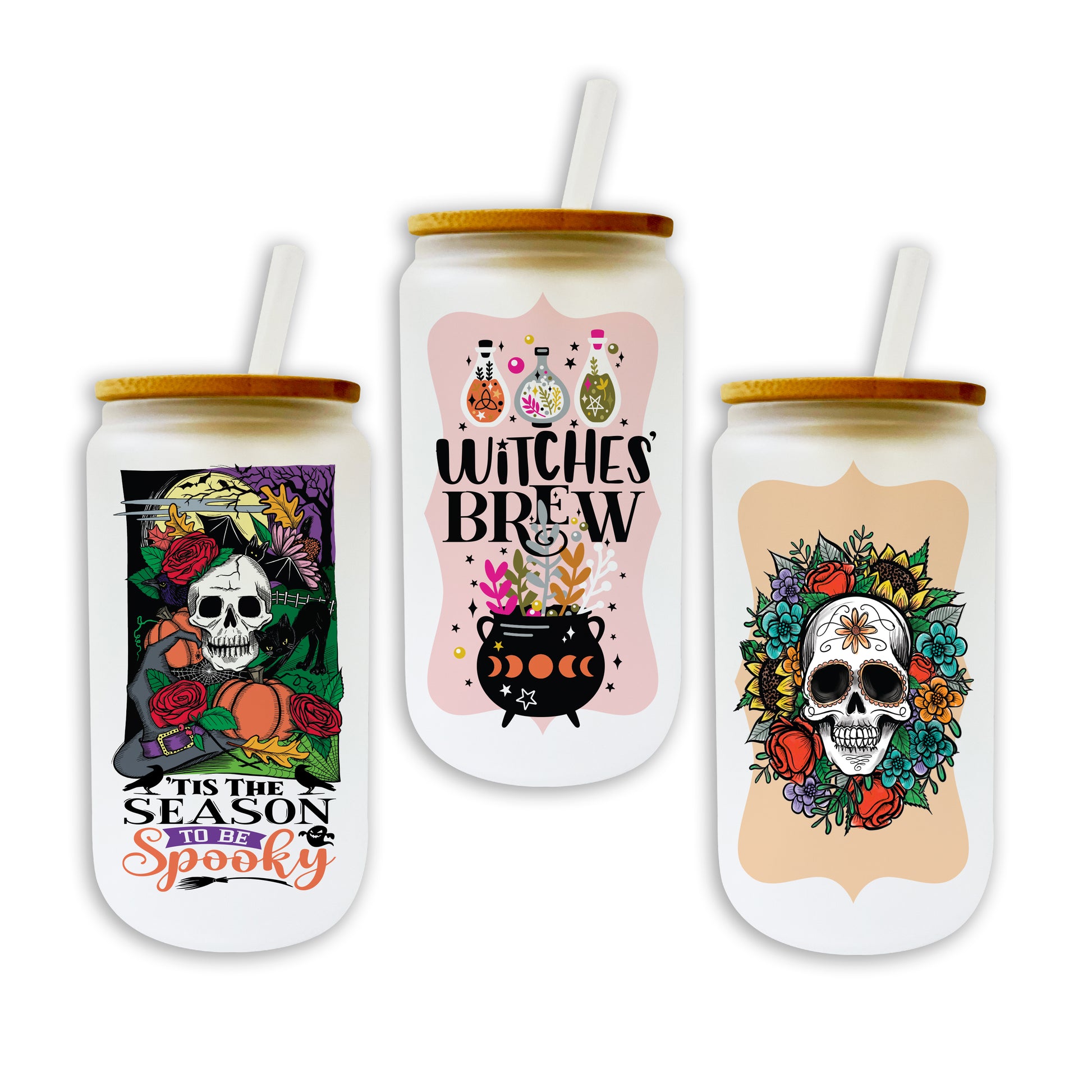 Spooky Vibes Tumbler 4 in 1 Can Cooler Graphic by iStyleMagic · Creative  Fabrica
