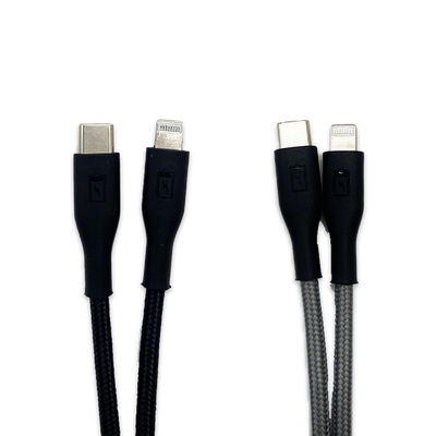 WHOLESALE 10FT LIGHTNING CABLE 6 PIECES PER PACK 24653