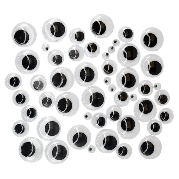 Assorted Wiggle Eyes BULK PRODUCT