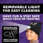 ITEM NUMBER 024804 LED HALLOWEEN HATS 6 PIECES PER DISPLAY WHOLESALE