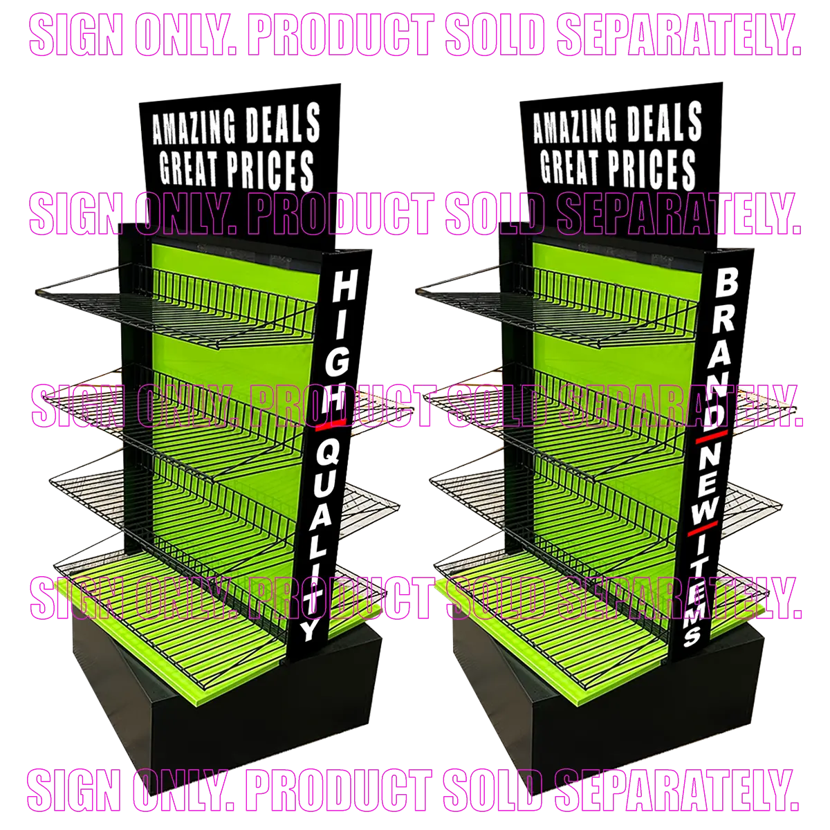 Discount Rack Signage WHOLESALE SMOKEZILLA RACK HEADER SIGN 979310 - Novelty Closeout