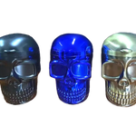 Metal Skull Butt Bucket Ashtray with LED Light - 6 Pieces Per Retail Ready Display 23531 WHOLESALE