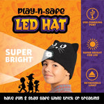Halloween Knit Hat Beanie LED Light Assortment Floor Display - 36 Pieces Per Retail Ready Display  88463 KIPP BROTHERS