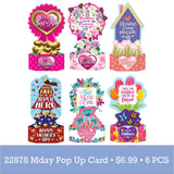 Mother's Day Celebrate Mom Assortment Floor Display - 80 Pieces Per Retail Ready Display 88369