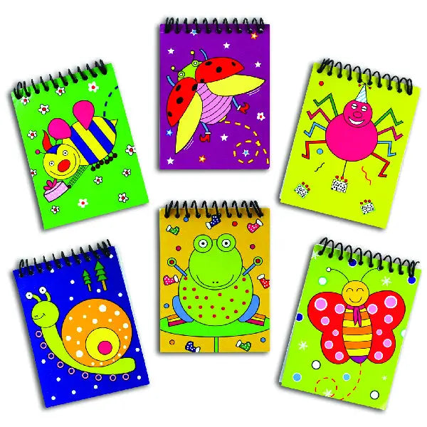 Friendly Insect Notebooks - 48 Pieces Per Pack NA 3843 BULK PRODUCT