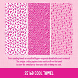 Cool Towel - Store Surplus No Display - 6 Pieces Per Pack 25168L