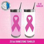 Rhinestone Tumbler - Store Surplus No Display - 6 Pieces Per Pack 25166L STORE SURPLUS