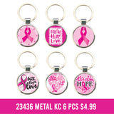 Breast Cancer Awareness Pink Assortment Floor Display - 117 Pieces Per Retail Ready Display 88417