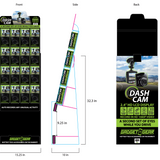 Dash Cam Floor Display - 16 Pieces Per Retail Ready Display 88368