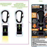 Speed Release Magnetic Light - 6 Pieces Per Retail Ready Display 25323 ROUGHNECK