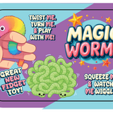 Magic Wormz Fidget Toy - Store Surplus No Display - 12 Pieces Per Pack 26258L