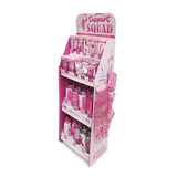 Breast Cancer Awareness Pink Support Squad Assortment Floor Display - 89 Pieces Per Retail Ready Display 88560 WHOLESALE