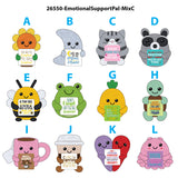 Emotional Support Keepsake Crochet Plush Pals - 12 Pieces Per Retail Ready Display 26550