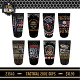 Tac Gear Hat and Insulated Cup Assortment Floor Display - 72 Pieces Per Retail Ready Display 88448