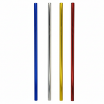 Metal Straws Out of Cellophane