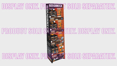 Merchandising Fixture - Corrugated Roughneck Tech Floor Display ONLY 977900