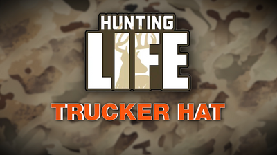 ITEM NUMBER 023756L HUNTING LIFE TRUCKER HATS - STORE SURPLUS NO DISPLAY 6 PIECES PER PACK
