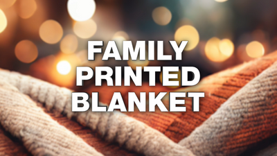 ITEM NUMBER 024413L FAMILY PRINTED BLANKETS - STORE SURPLUS NO DISPLAY - 6 PIECES PER PACK