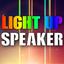 ITEM NUMBER 024543 LIGHT-UP SPEAKER - 4 PIECES PER DISPLAY