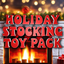ITEM NUMBER 023471 HOLIDAY MESH STOCKING TOY PACK 6 PIECES PER PACK