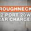ITEM NUMBER 024587 ROUGHNECK 20W CAR CHARGER 3 PIECES PER PACK