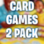 ITEM NUMBER 023024 2 PACK CARD GAMES INFABRIC BAG VOL.2 12 PIECES PER PACK