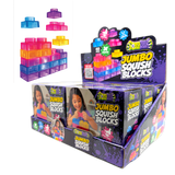 Fun Doh SquishZilla Large Squish Blocks - 6 Pieces Per Retail Ready Display 26870