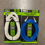 ITEM NUMBER 022422L 10FT GID TPE CABLE TYPE C  - STORE SURPLUS NO DISPLAY 2 PIECES PER PACK