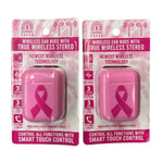ITEM NUMBER 023442L PINK TWS EARBUDS - STORE SURPLUS NO DISPLAY 6 PIECES PER PACK STORE SURPLUS