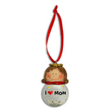 ITEM NUMBER 028679 Mom Angel Christmas Ornaments BX = 12 PCS