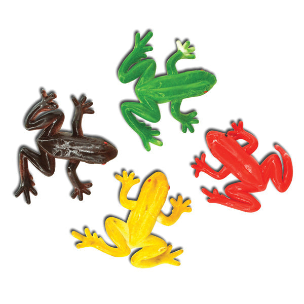 ITEM NUMBER 029780 Colorful Frogs BG = 12 PCS
