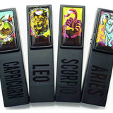 ITEM NUMBER 010889Q ZODIAC FLIP LIGHTER - BULK PACKED SOLD AS IS WITH OUT LAA # 336 PIECES PER CASE