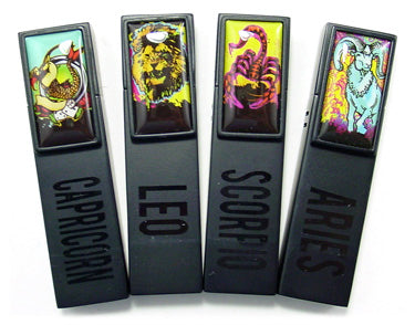 ITEM NUMBER 010889Q ZODIAC FLIP LIGHTER - BULK PACKED SOLD AS IS WITH OUT LAA # 336 PIECES PER CASE