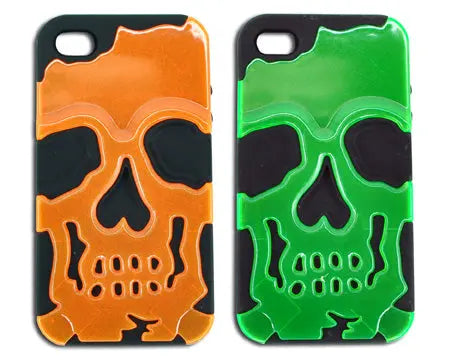 ITEM NUMBER 087190 SKULL CELL CASE KIT 6 PIECES PER DISPLAY WHOLESALE