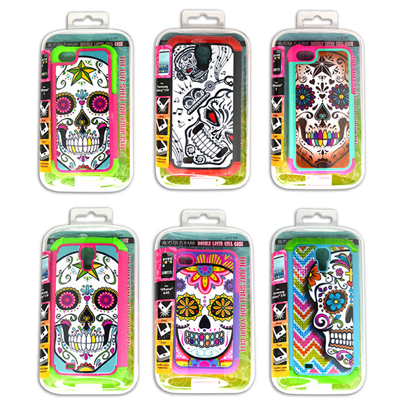 ITEM NUMBER 020151C SUGAR SKULL CELL CASE - BULK PACKED SOLD AS IS 18 PIECES PER CASE