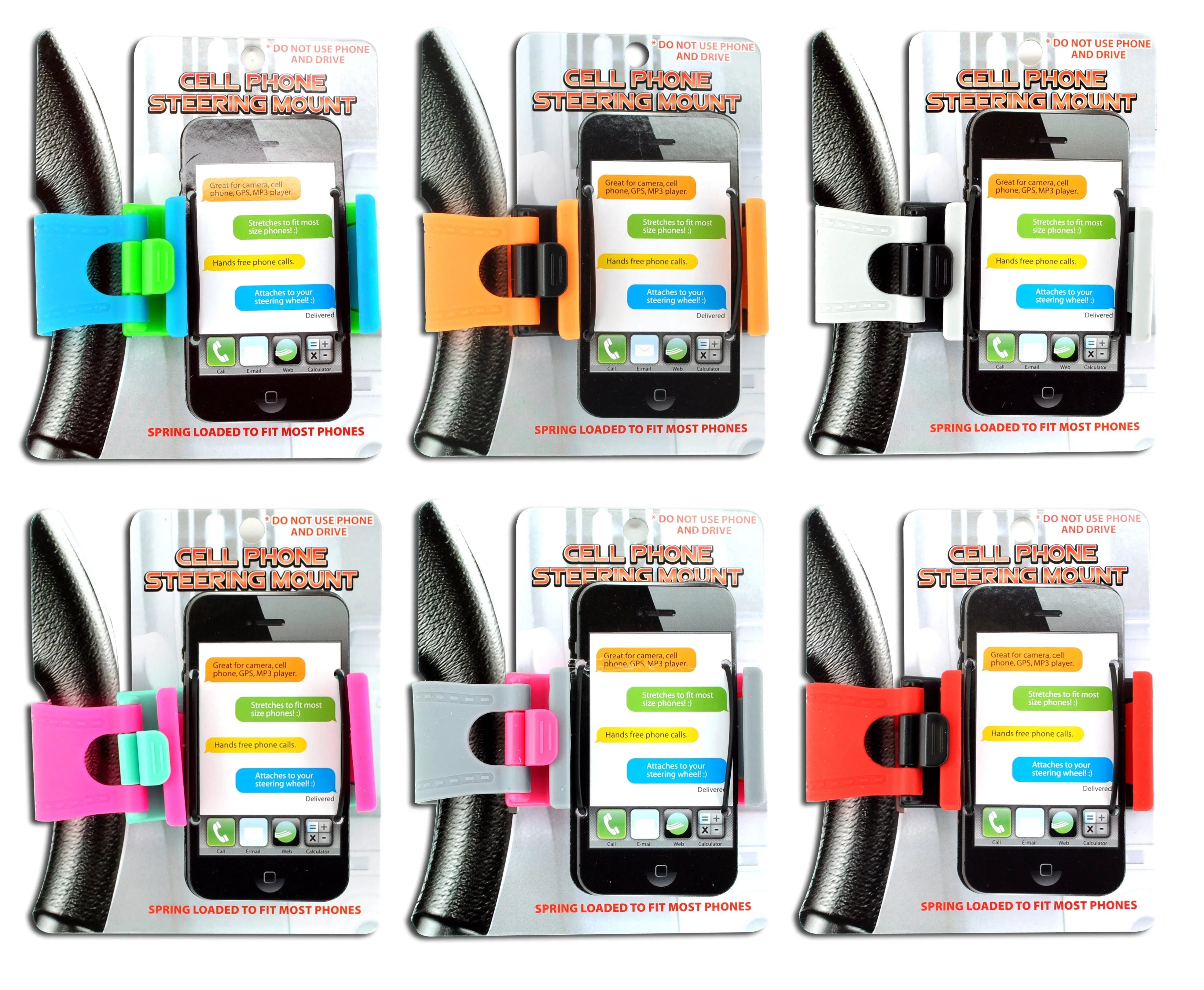 ITEM NUMBER 020155 CELL STEERING MOUNT - 6 PIECES PER PACK WHOLESALE