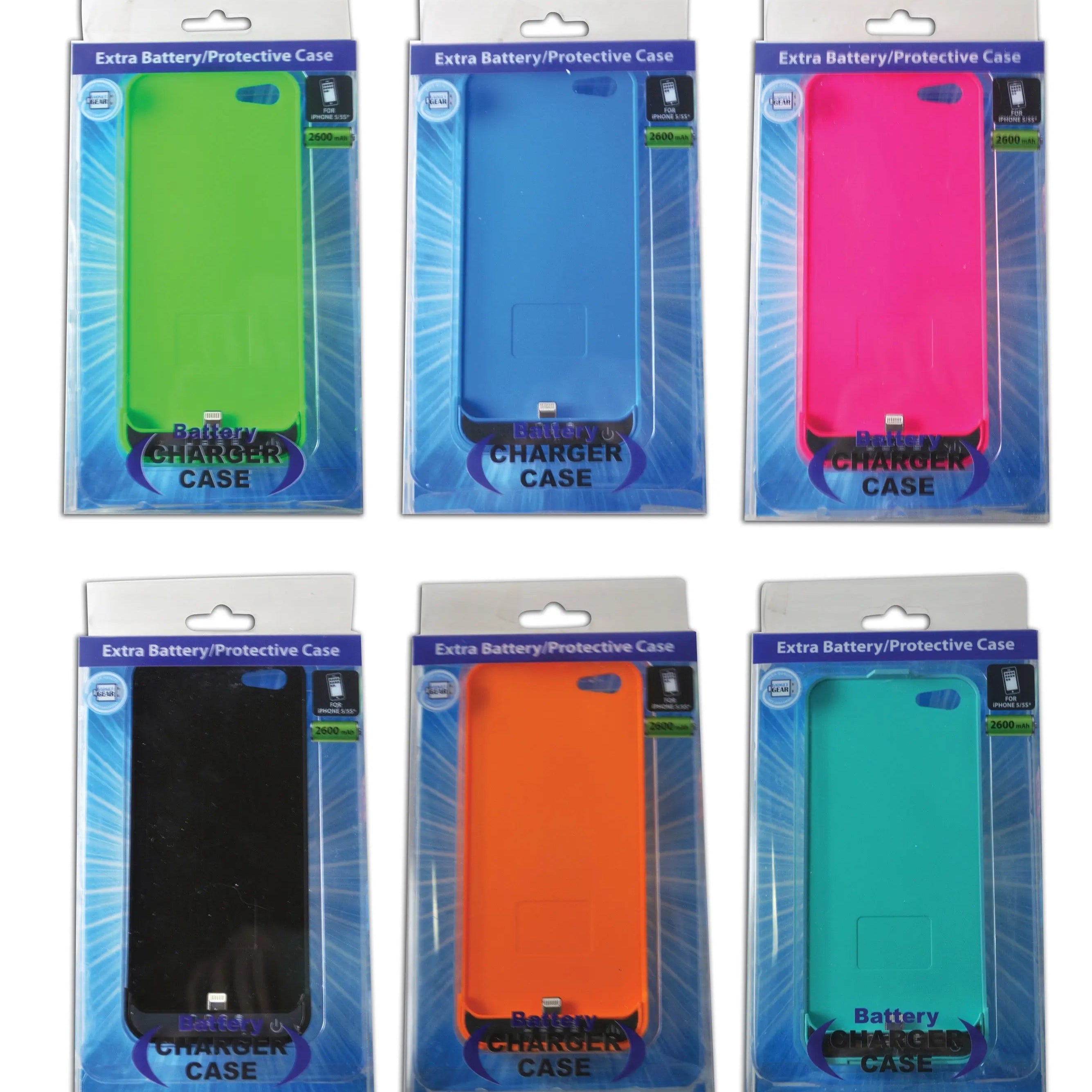ITEM NUMBER 020215 POWER BANK CASE IP4 - 6 PIECES PER PACK WHOLESALE
