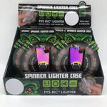 ITEM NUMBER 023059 SPINNER LIGHTER CASE 12 PIECES PER DISPLAY WHOLESALE