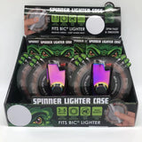 ITEM NUMBER 023059 SPINNER LIGHTER CASE 12 PIECES PER DISPLAY WHOLESALE