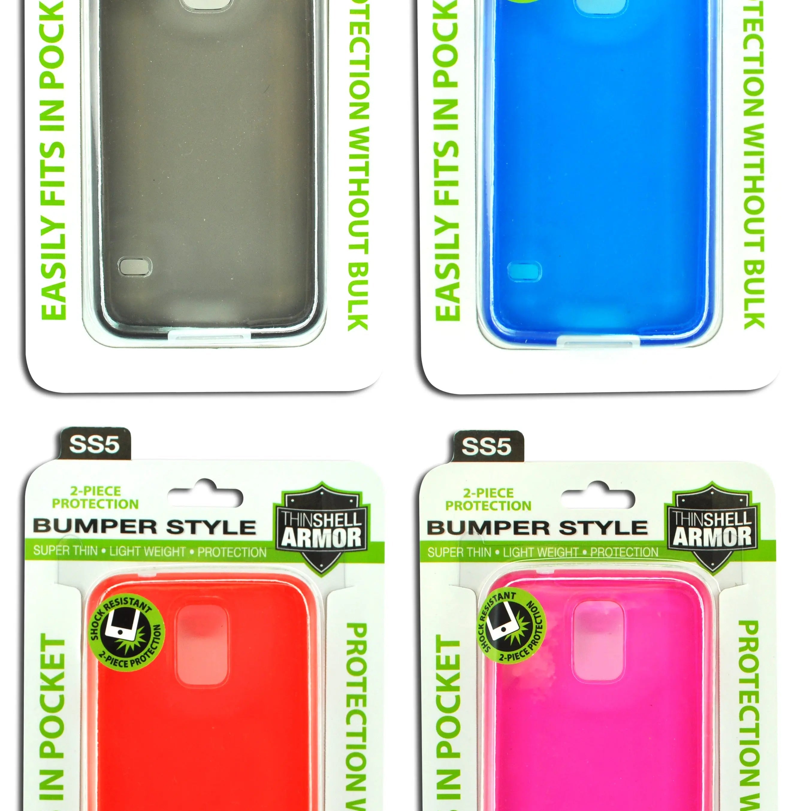ITEM NUMBER 020289L BUMPER TPU CASE  SS5 - STORE SURPLUS NO DISPLAY 4 PIECES PER PACK STORE SURPLUS