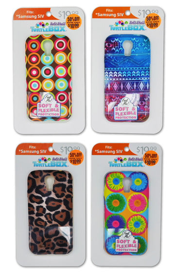 ITEM NUMBER 020319L SOFT SHELL CELL CASE SS4 - STORE SURPLUS NO DISPLAY 4 PIECES PER PACK