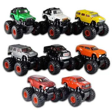 ITEM NUMBER 020472 MONSTER TRUCK RAMPAGE 8 PIECES PER PACK WHOLESALE