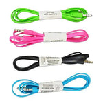 ITEM NUMBER 020536 AUX FLAT CABLE BULK 18 PIECES PER PACK WHOLESALE